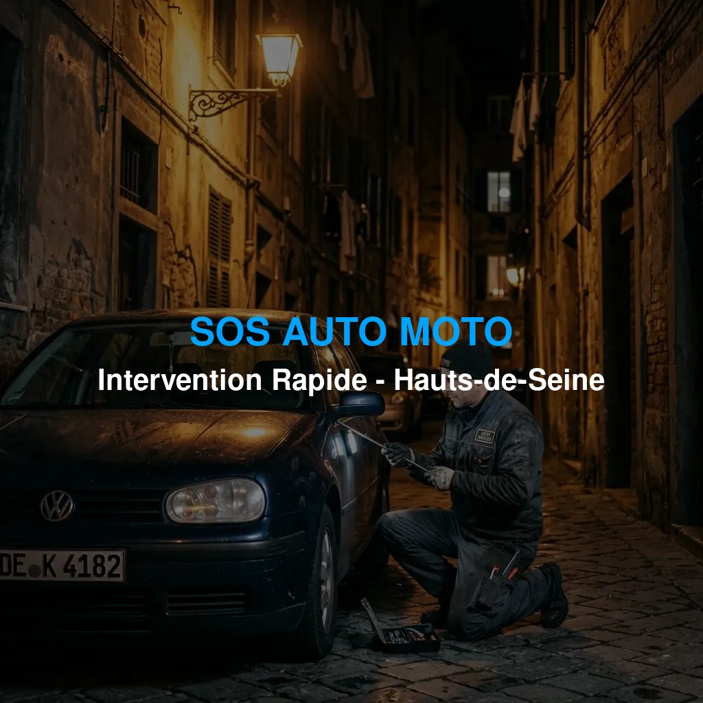 Intervention SOS à Montrouge